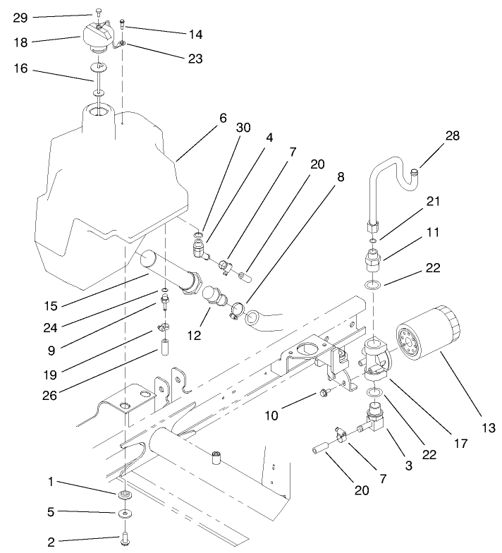 Hydraulic Tank Assembly