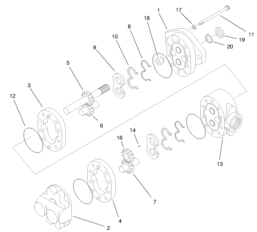Gear Pump Assembly No. 95-8601