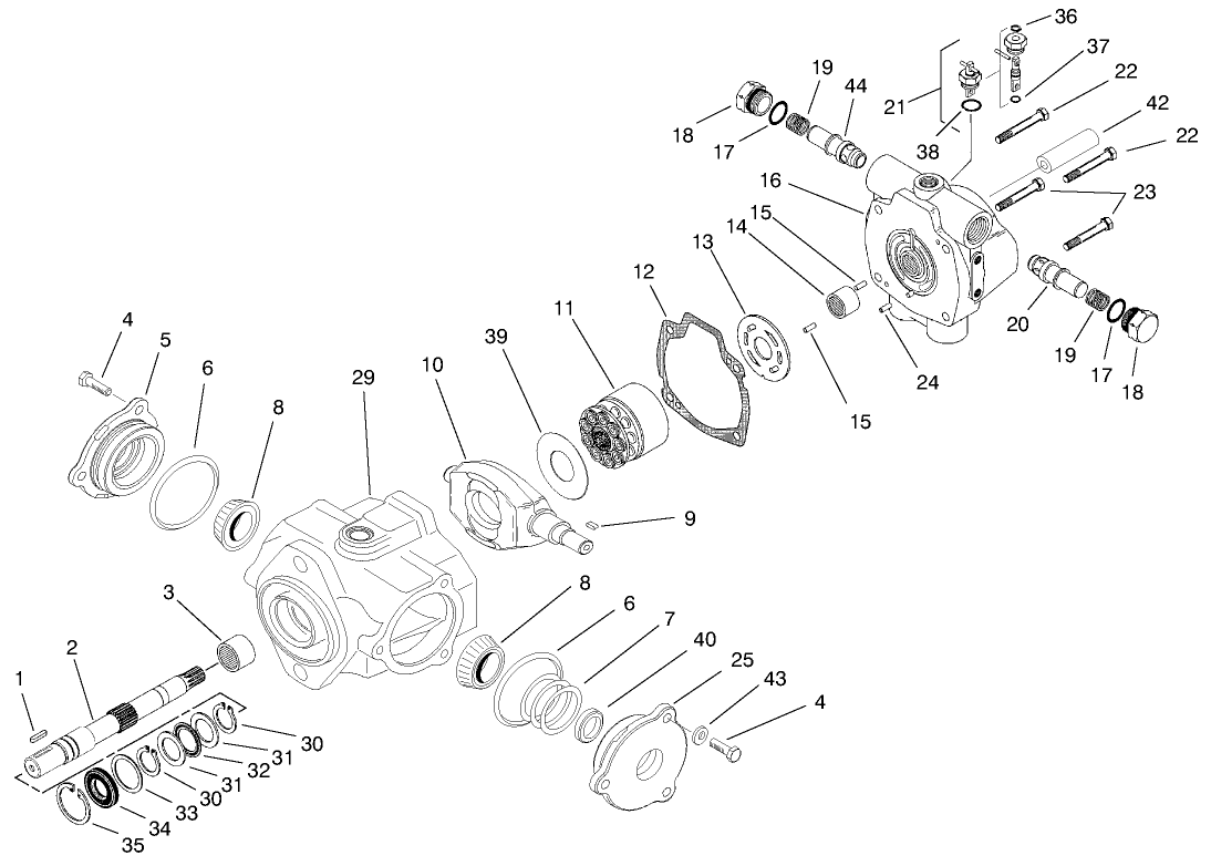 Piston Pump Assembly No. 100-4819