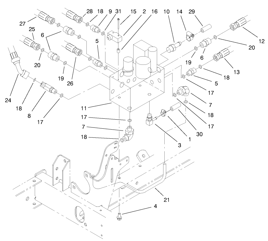 Manifold Block Assembly