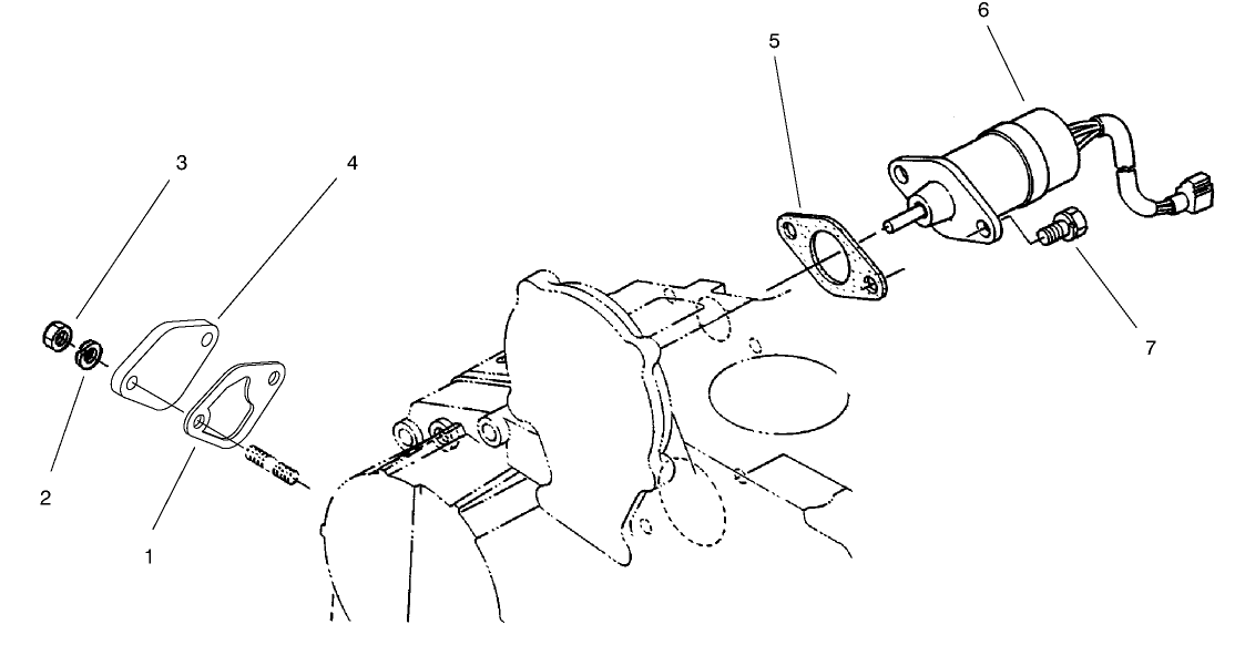 Stop Solenoid and Fuel Pump Assembly