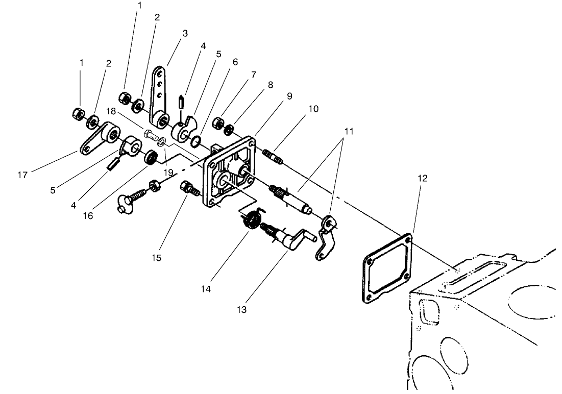 Speed Control Plate Assembly
