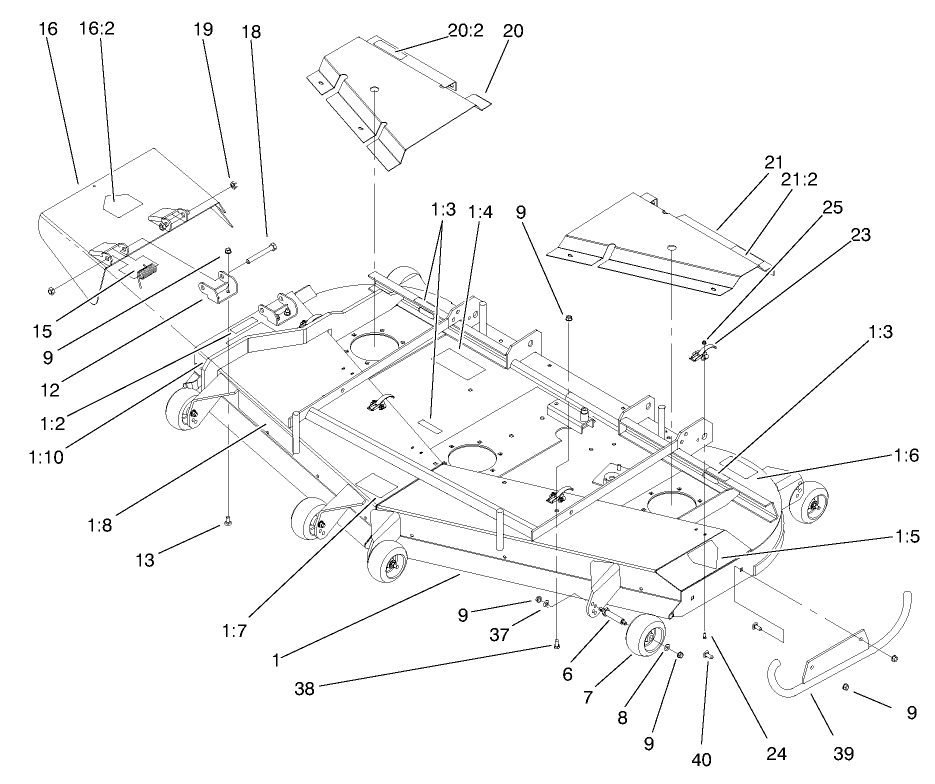 Cover And Rollers Assembly