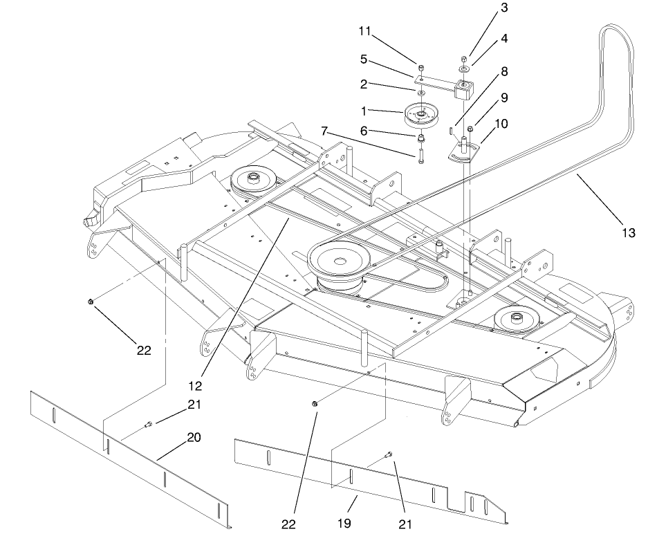 Baffle And Belt Assembly