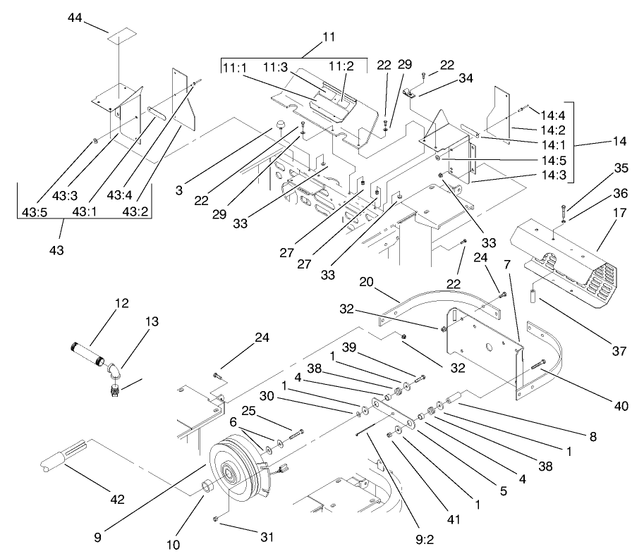 Sheilds And Clutch Assembly