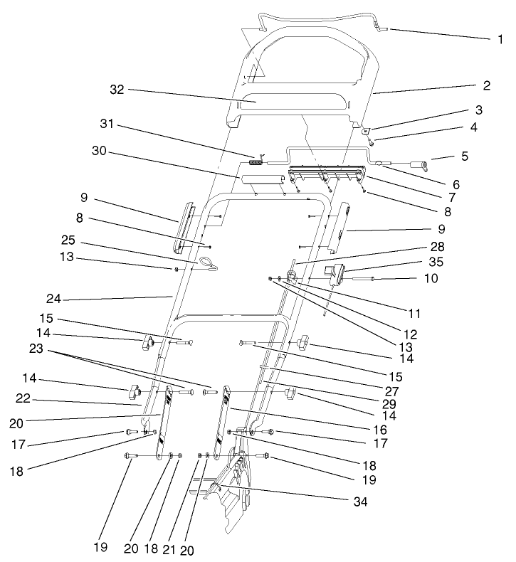 Handle & Controls Assembly