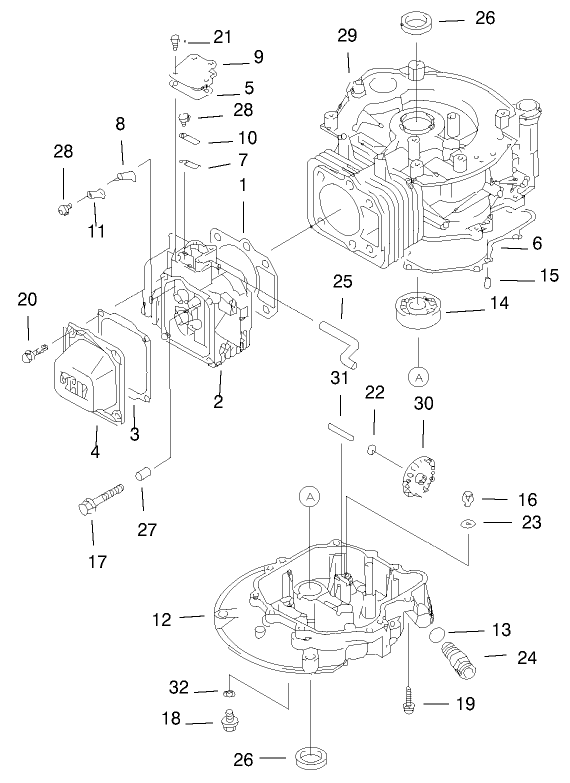 Cylinder & Crankcase Assembly