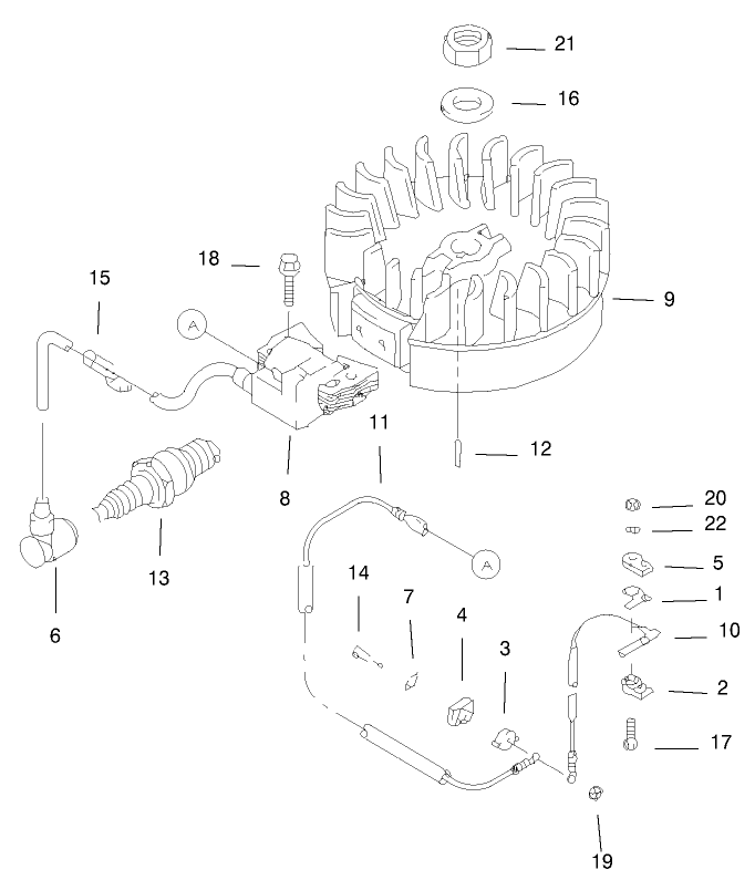 Flywheel & Ignition Assembly