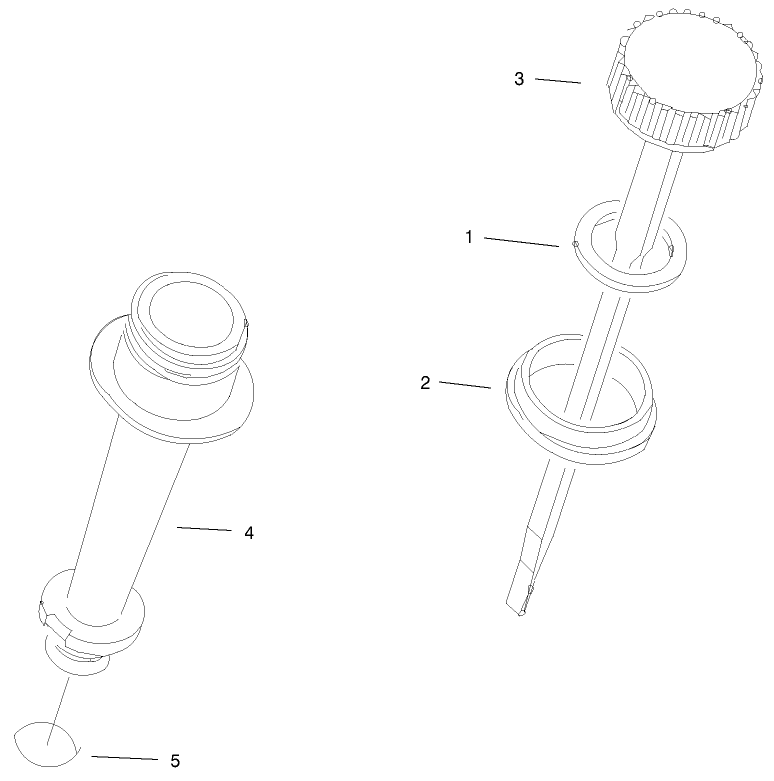 Dipstick & Oil Filter Assembly