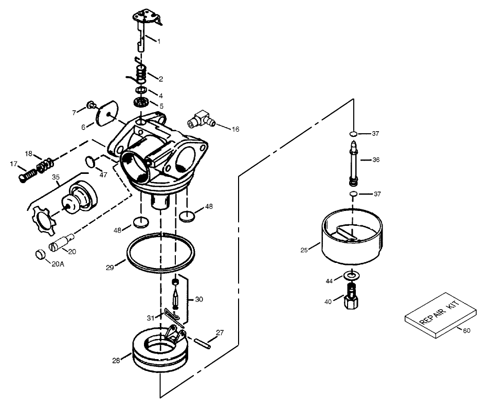 Carburetor No. 640266