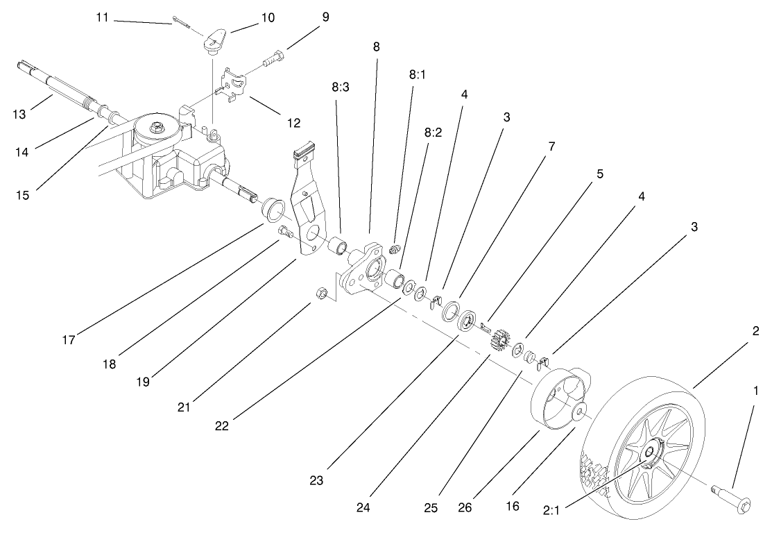 Rear Axle Assembly