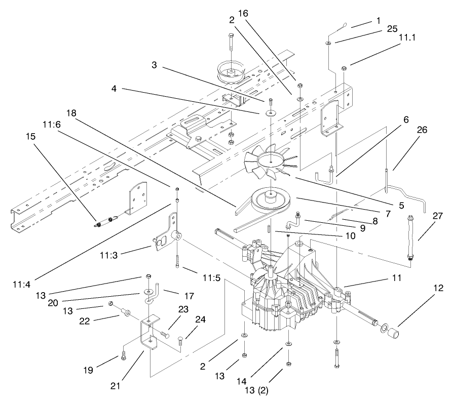 Hydro Transaxle Assembly