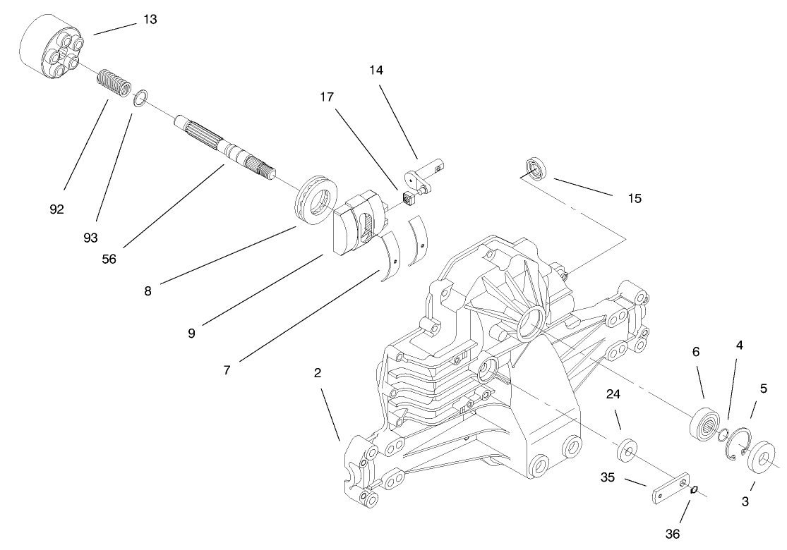 Hydro Transaxle Assembly