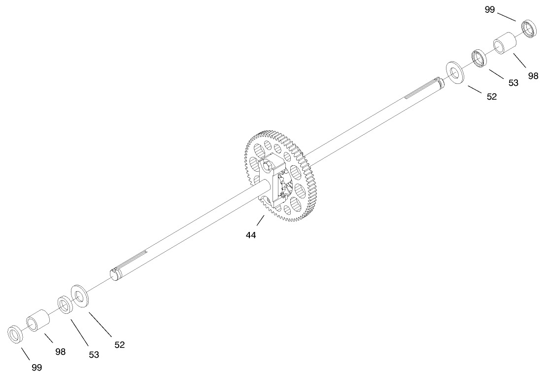 Hydro Transaxle Assembly (cont.)