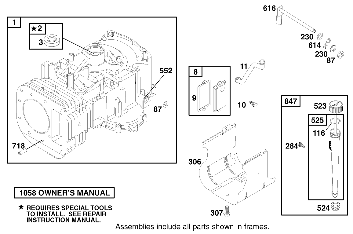 Engine Briggs & Stratton Model 28q777-0690-E1