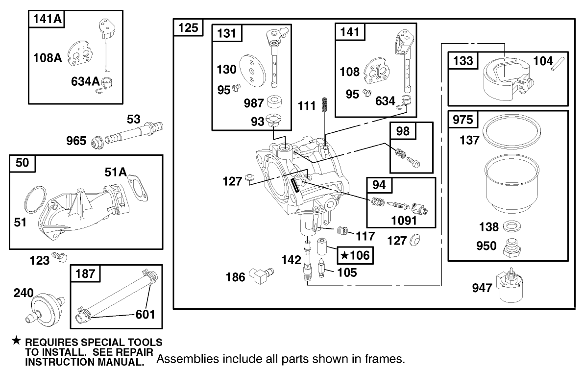 Engine Briggs & Stratton Model 28q777-0690-E1