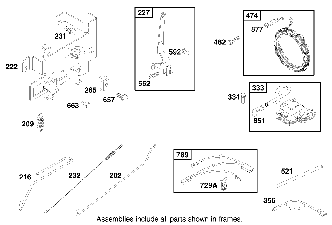 Engine Briggs & Stratton Model 28q777-0690-E1
