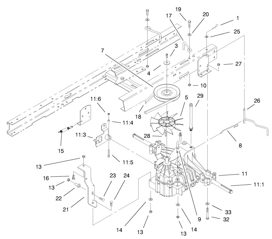 Hydro Transaxle Assembly