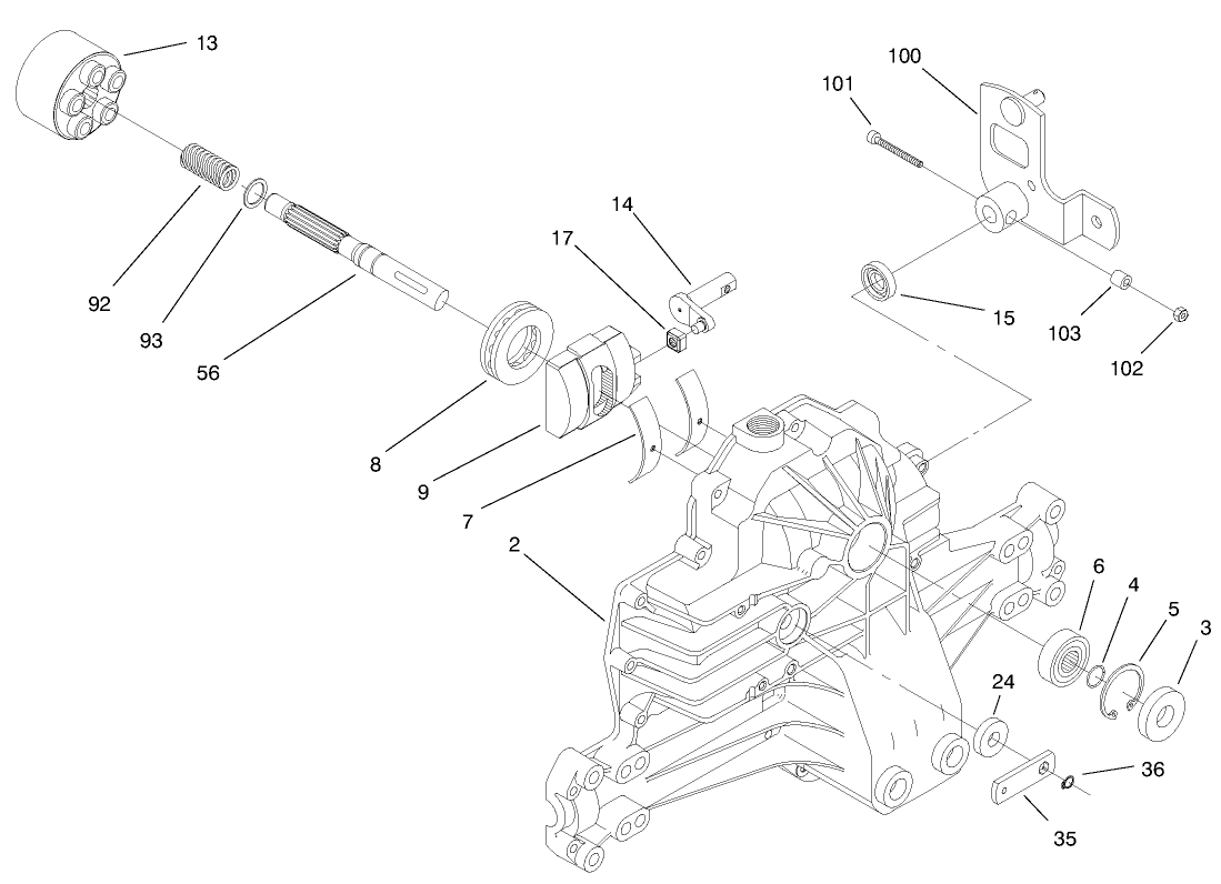 Hydro Transaxle Assembly