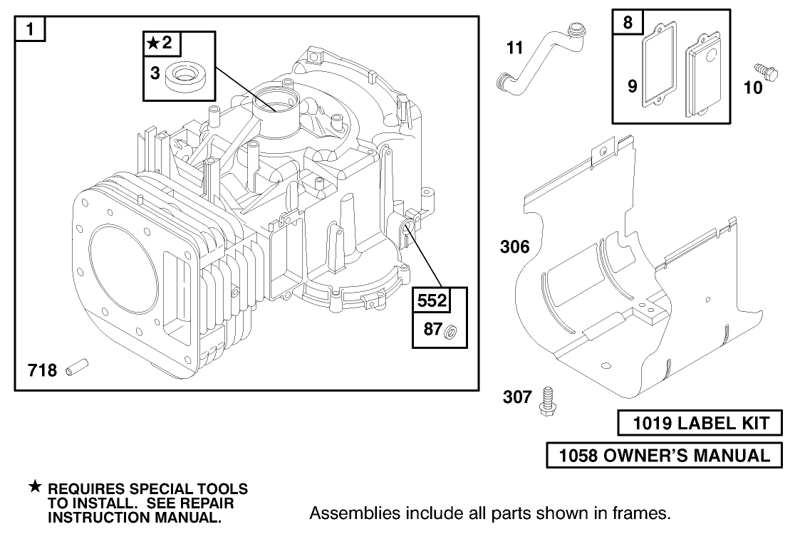 Engine Briggs & Stratton Model 312777-0128-E1
