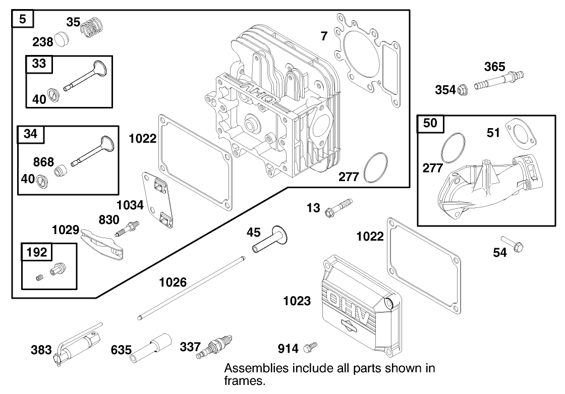 Engine Briggs & Stratton Model 312777-0128-E1