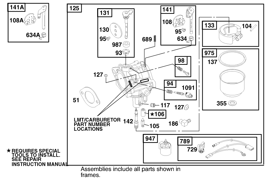 Engine Briggs & Stratton Model 312777-0128-E1