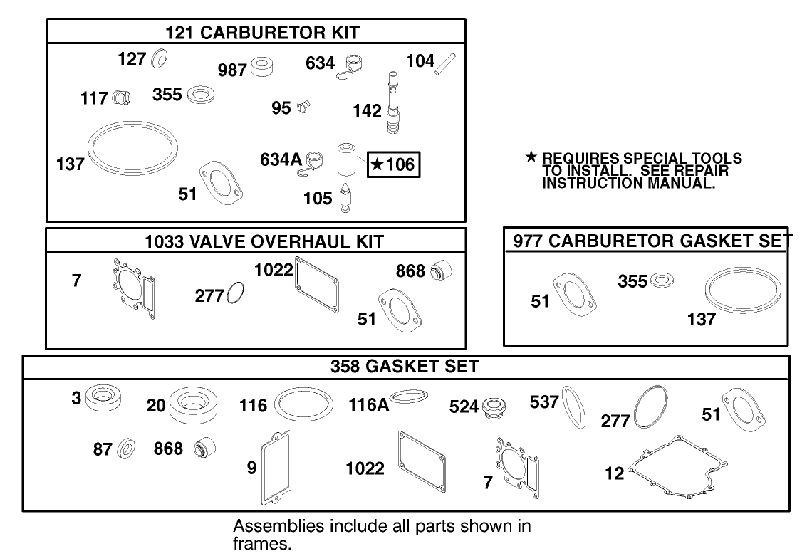Engine Briggs & Stratton Model 312777-0128-E1
