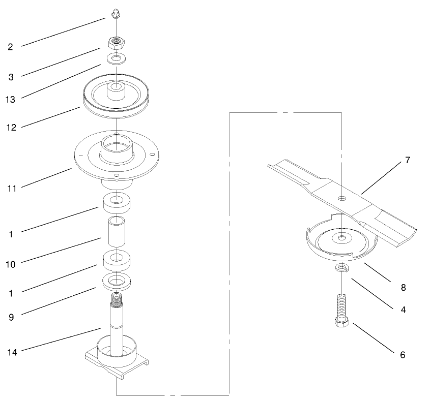 Spindle Assembly No. 67-7660
