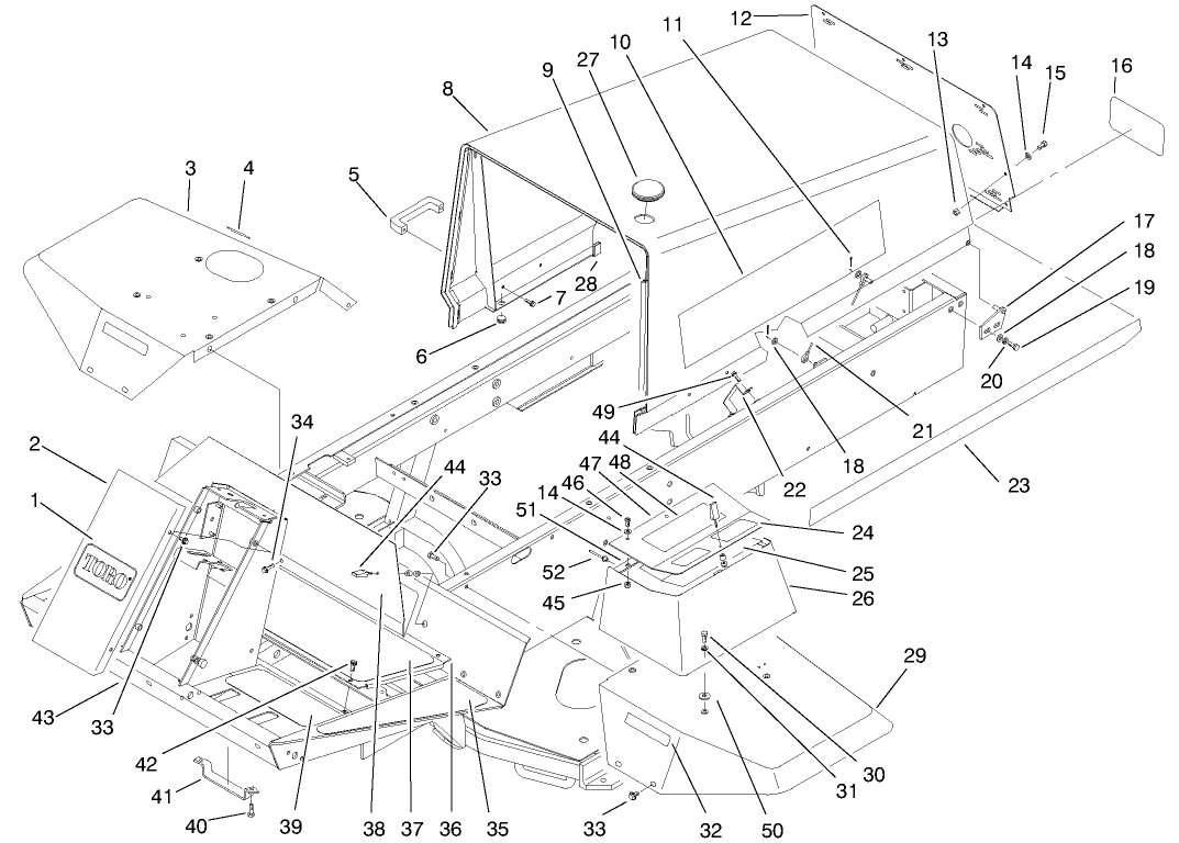Frame & Body Assembly (continued)