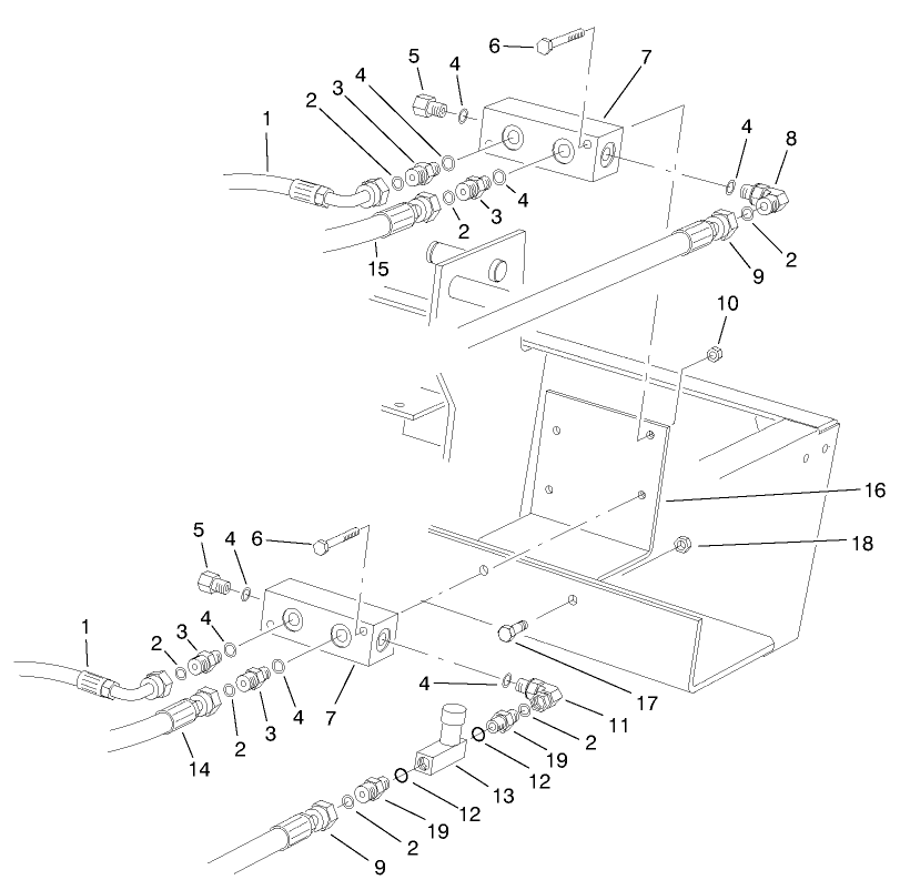 Rear Hydraulic Manifolds