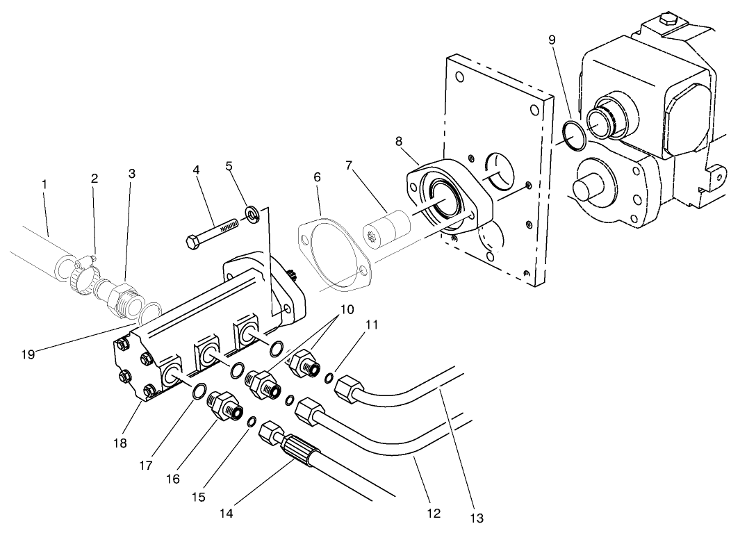 Gear Pump Installation Assembly