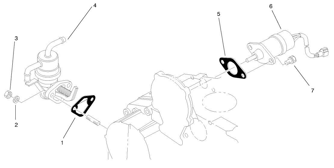 Stop Solenoid & Fuel Pump Assembly