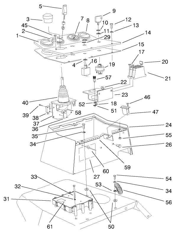 Control Console Assembly