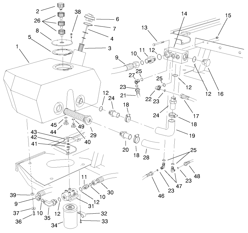 Hydraulic Reservoir Assembly