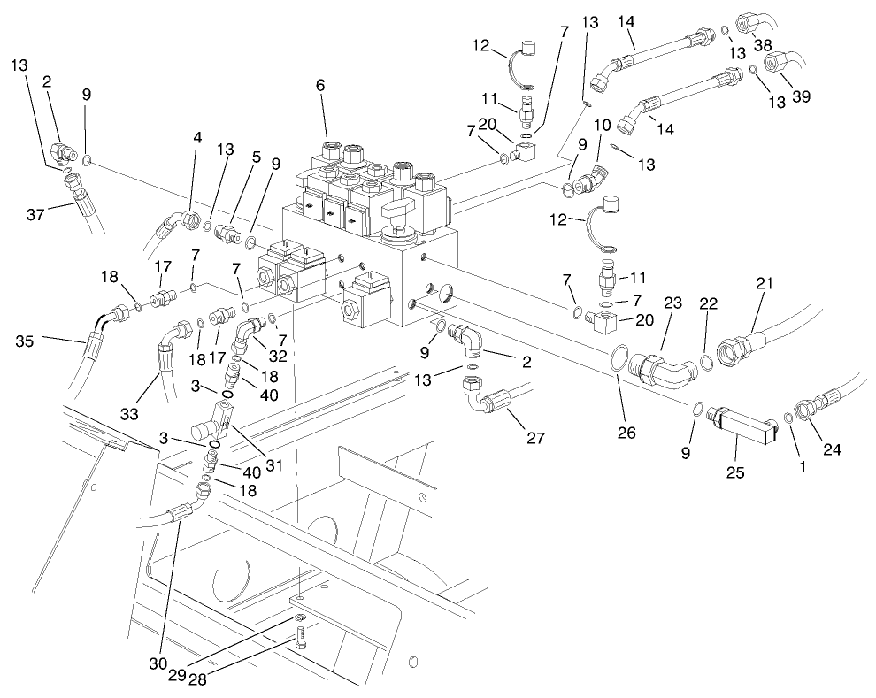 Hydraulic Control Manifold Assembly