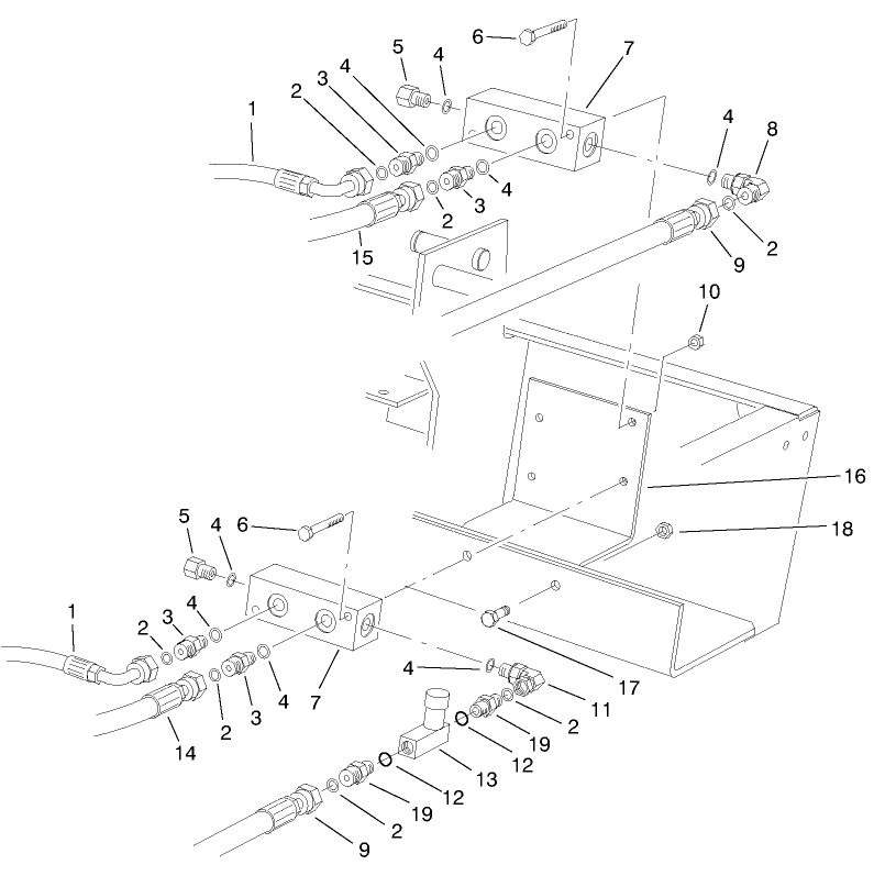 Rear Hydraulic Manifolds