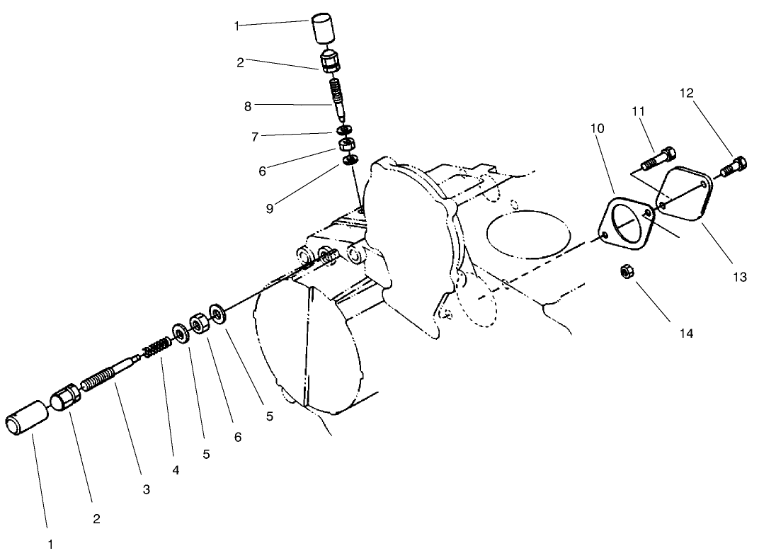 Engine Stop Lever Assembly