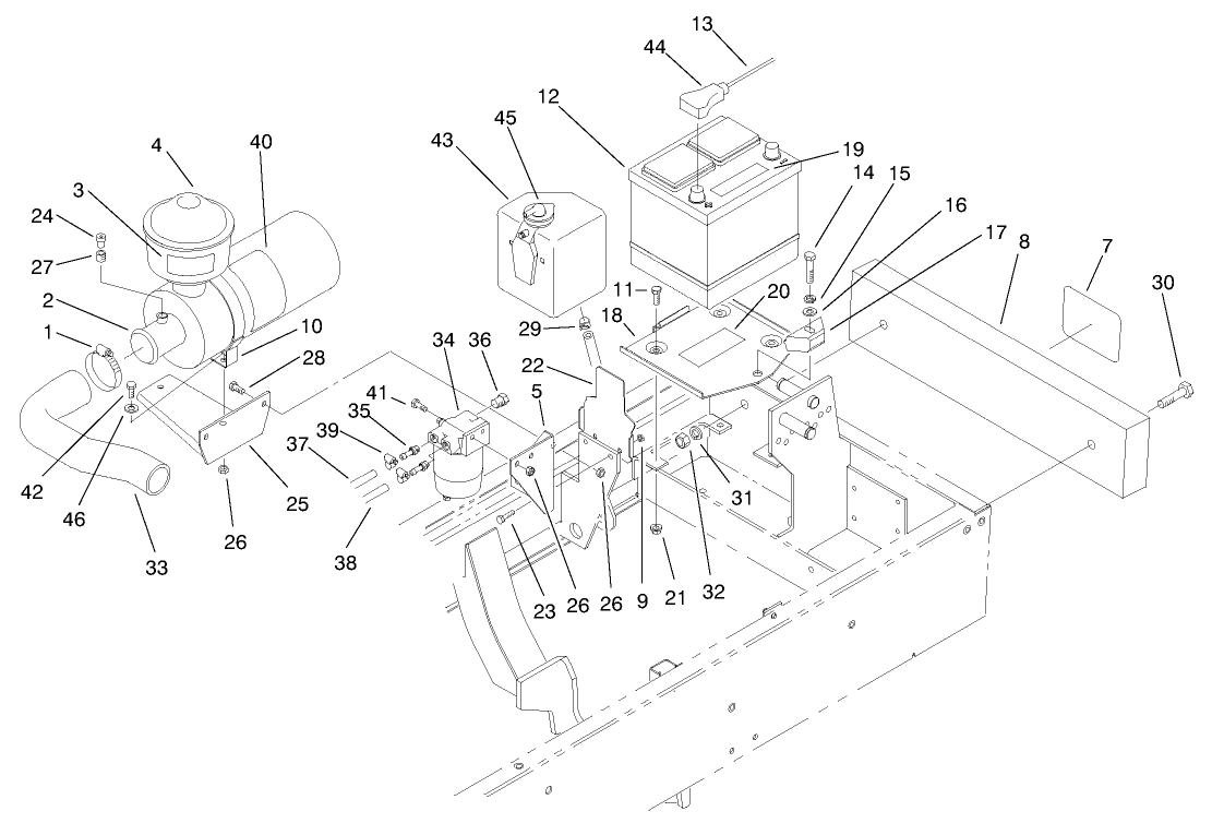 Engine Components Assembly