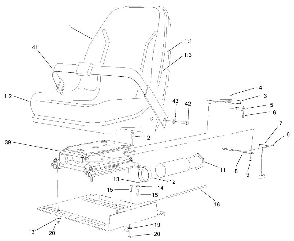 Seat Frame Assembly