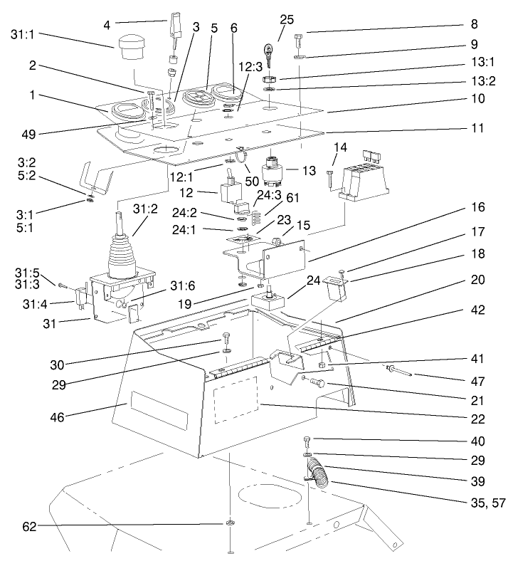 Control Console Assembly