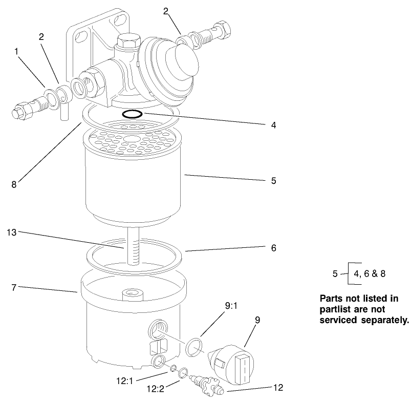 Fuel Filter Assembly #76-5300