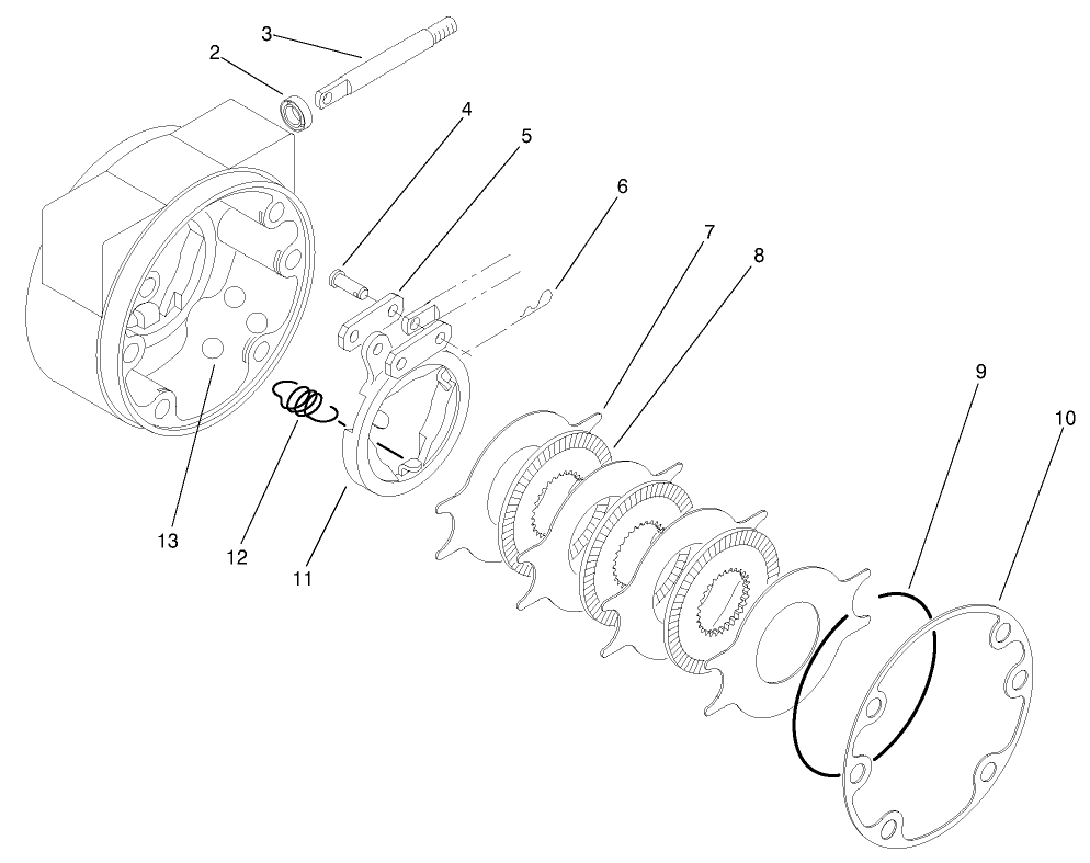 Lh-Brake Assembly