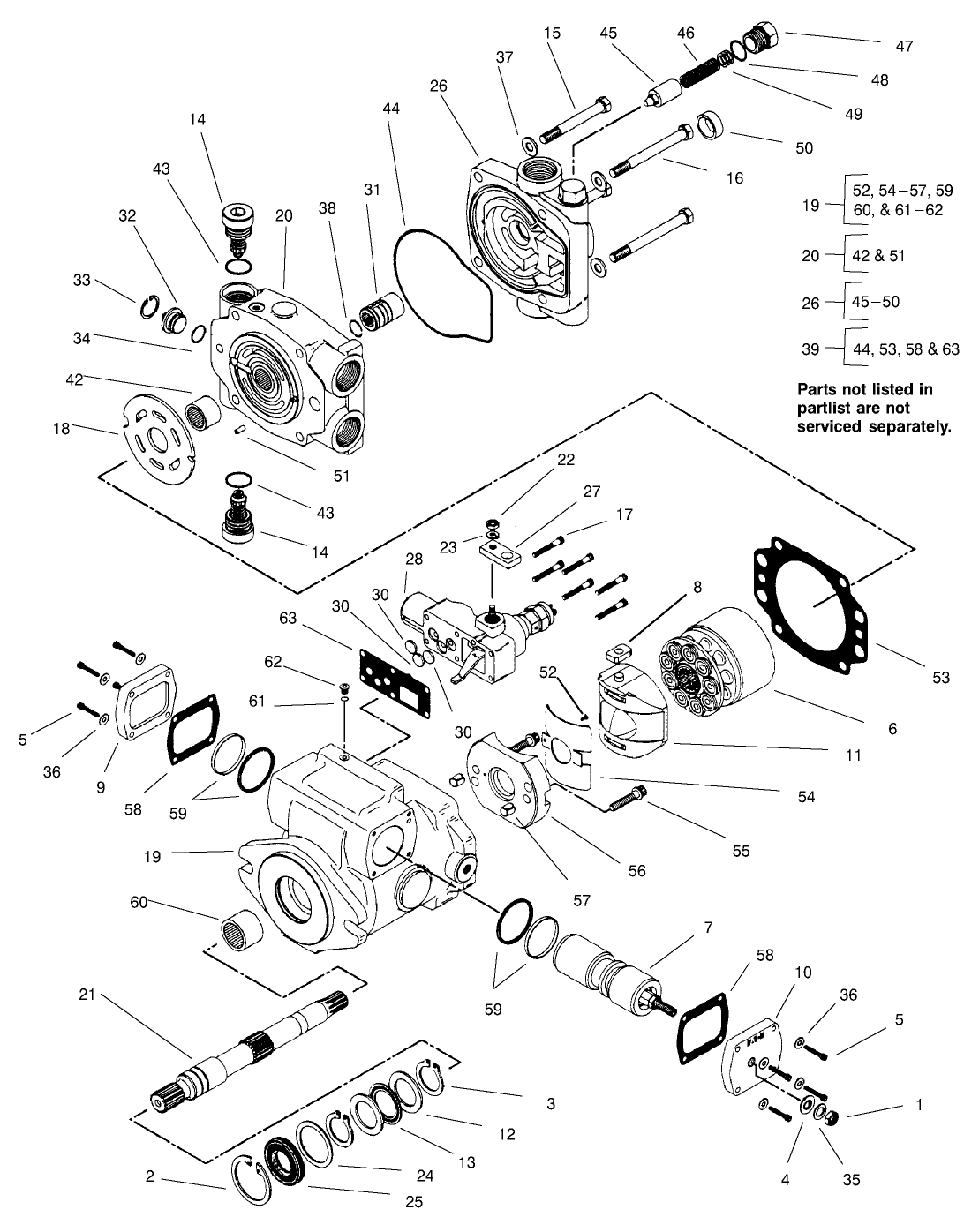 Servo Controlled Piston Pump Assembly #98-3730