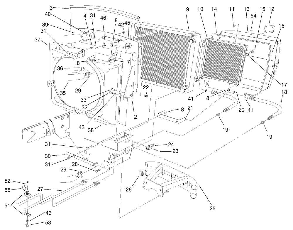 Radiator And Shroud Assembly