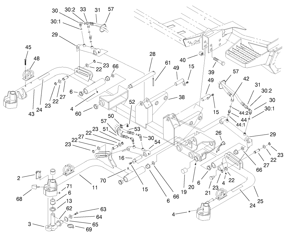 Front Lift Arm Assembly