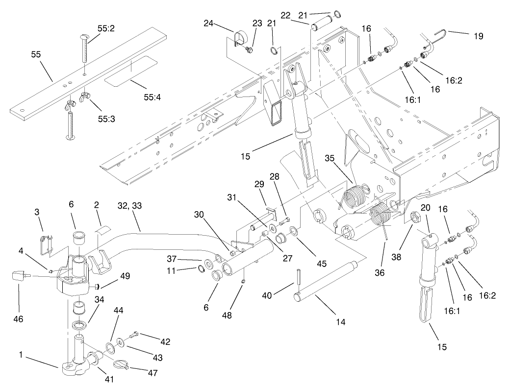 Rear Lift Arm Assembly