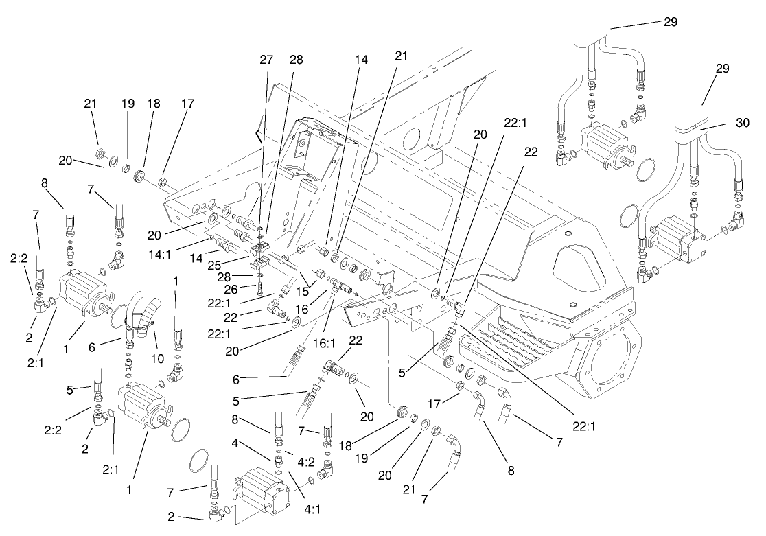 Reel Motor And Hose Assembly