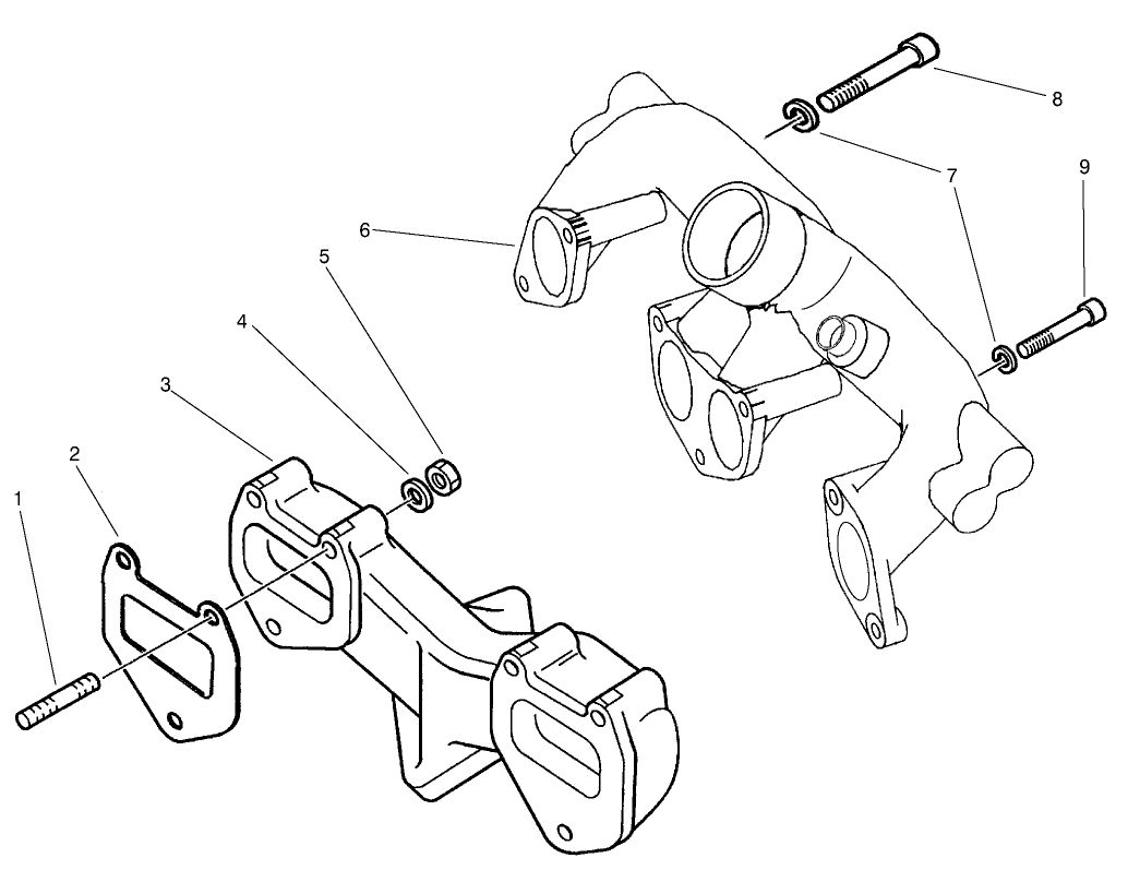 Intake And Exhaust Manifold Assembly