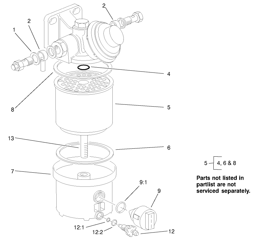 Fuel Filter Assembly #76-5300
