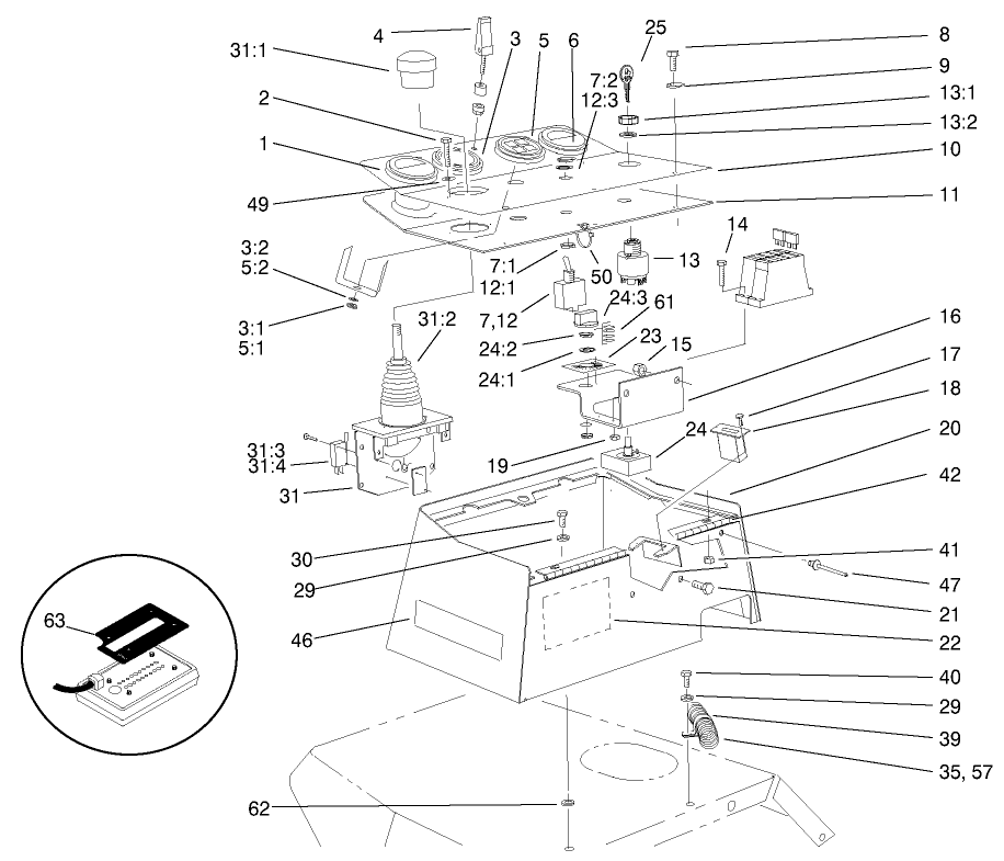 Control Console Assembly